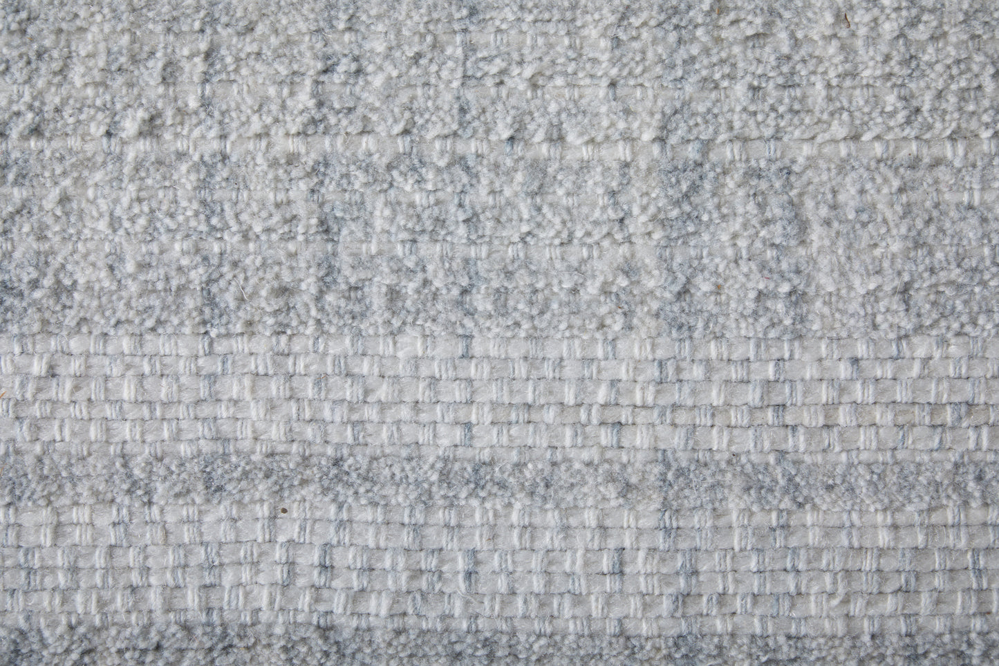 Highview Modern/Casual Stripes/Solid Ivory/Blue - Feizy Rug