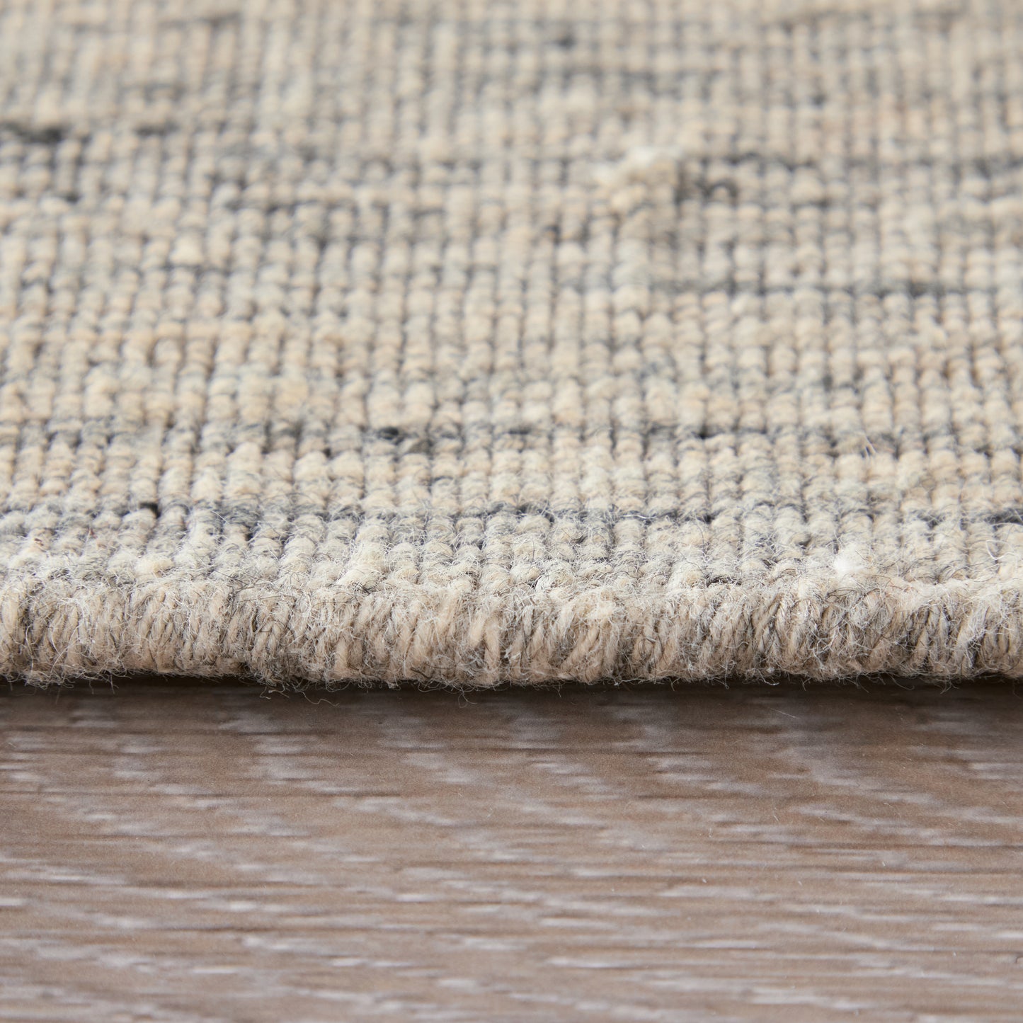 Longridge Modern/Casual/Scandinavian Geometric Ivory/Blue - Feizy Rug