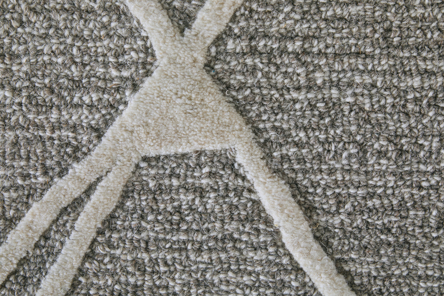 Euclid Transitional/Industrial/Farmhouse Abstract/Geometric Taupe/Ivory/Gray - Feizy Rug