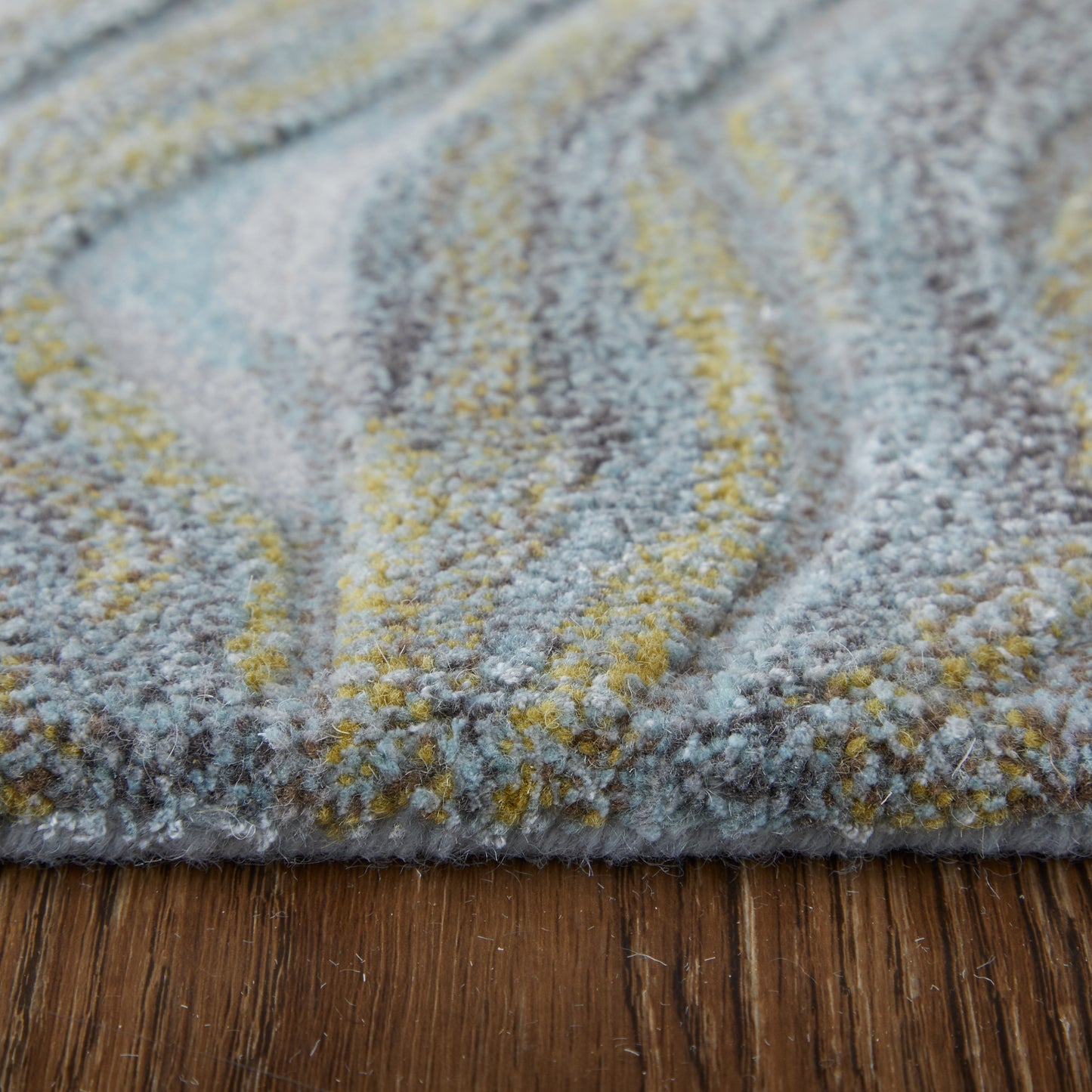 Kawai Modern/Bohemian & Eclectic/Nautical & Coastal Blue/Green/Gray Area Rug