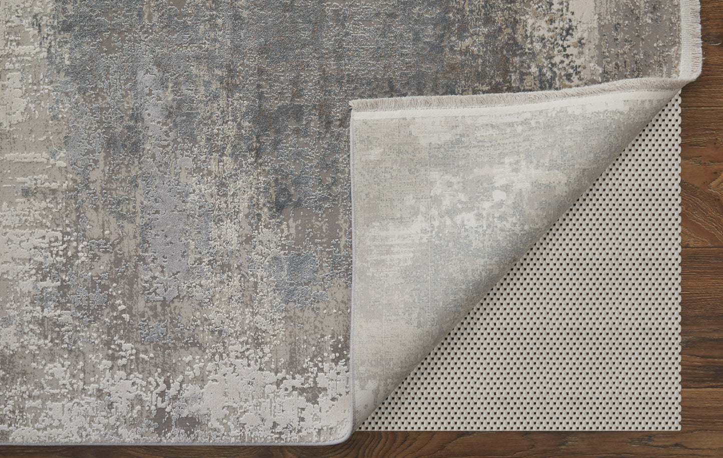 Cadiz Modern/Industrial/Luxury & Glam Taupe/Gray/Silver Runner  Feizy Rugs Small Parcel,Feizy Rugs,Cadiz,Taupe/Gray/Silver,3'1" x 10',Runner,Viscose/Acrylic,Modern/Industrial/Luxury & Glam,Turkey