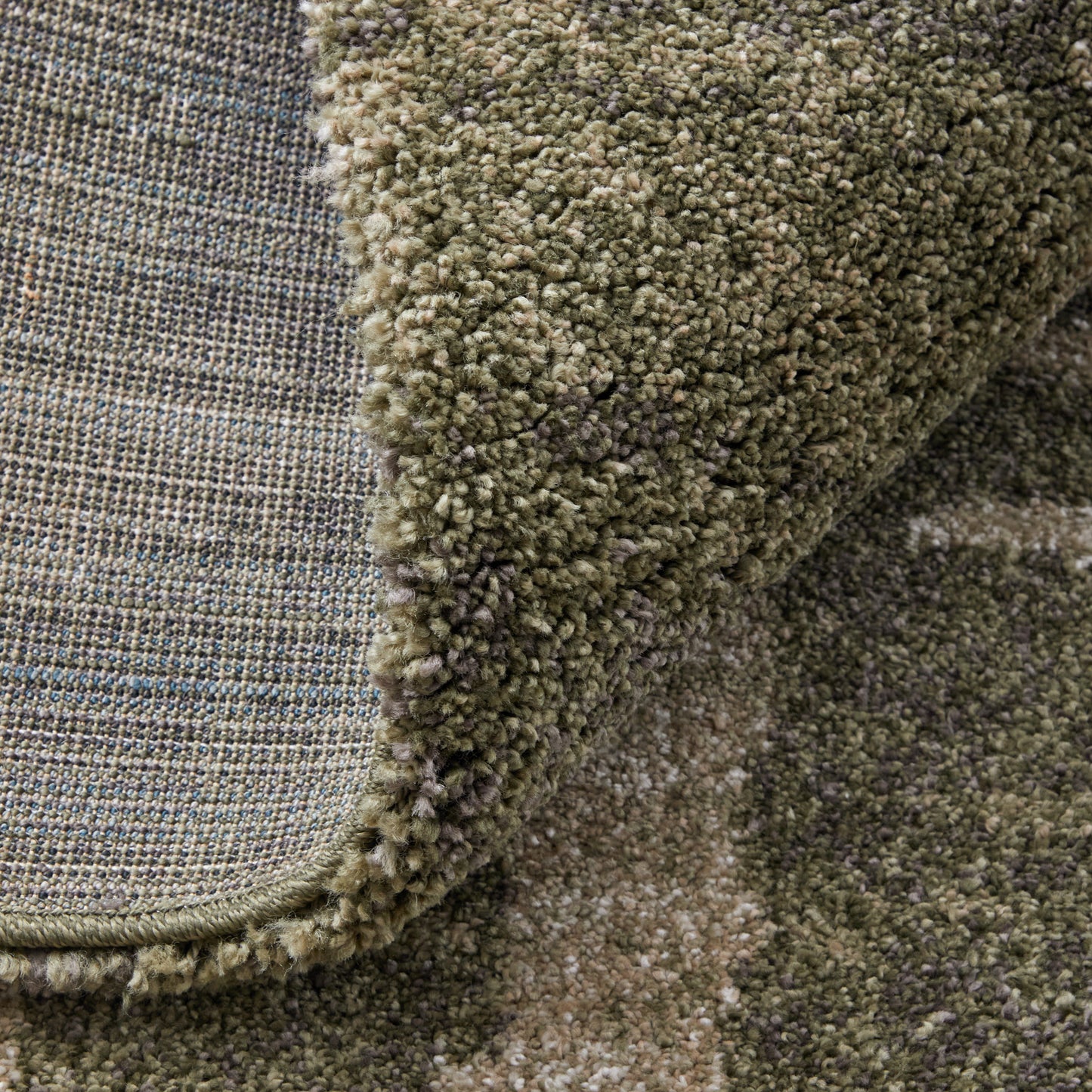 Skyview Modern/Industrial/Bohemian & Eclectic Green/Tan Runner  Feizy Rugs Small Parcel,Feizy Rugs,Skyview,Green/Tan,2'6" x 7'3",Runner,Polypropylene,Modern/Industrial/Bohemian & Eclectic,Turkey