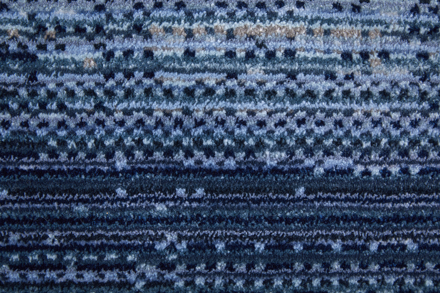 Deja Modern/Casual Solid Blue/Silver - Feizy Rug