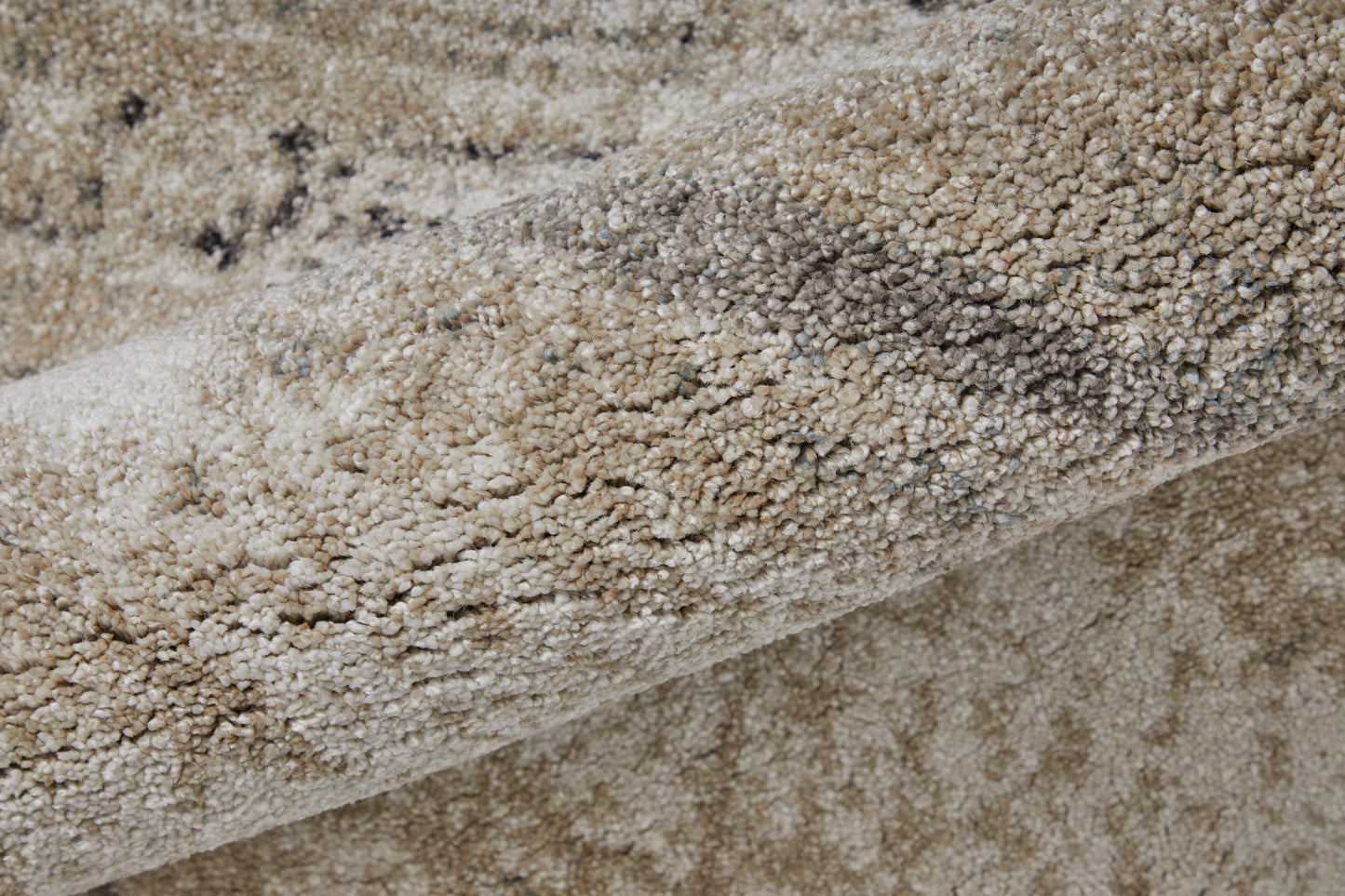 Skyview Modern/Industrial Gray/Ivory/Taupe Area Rug