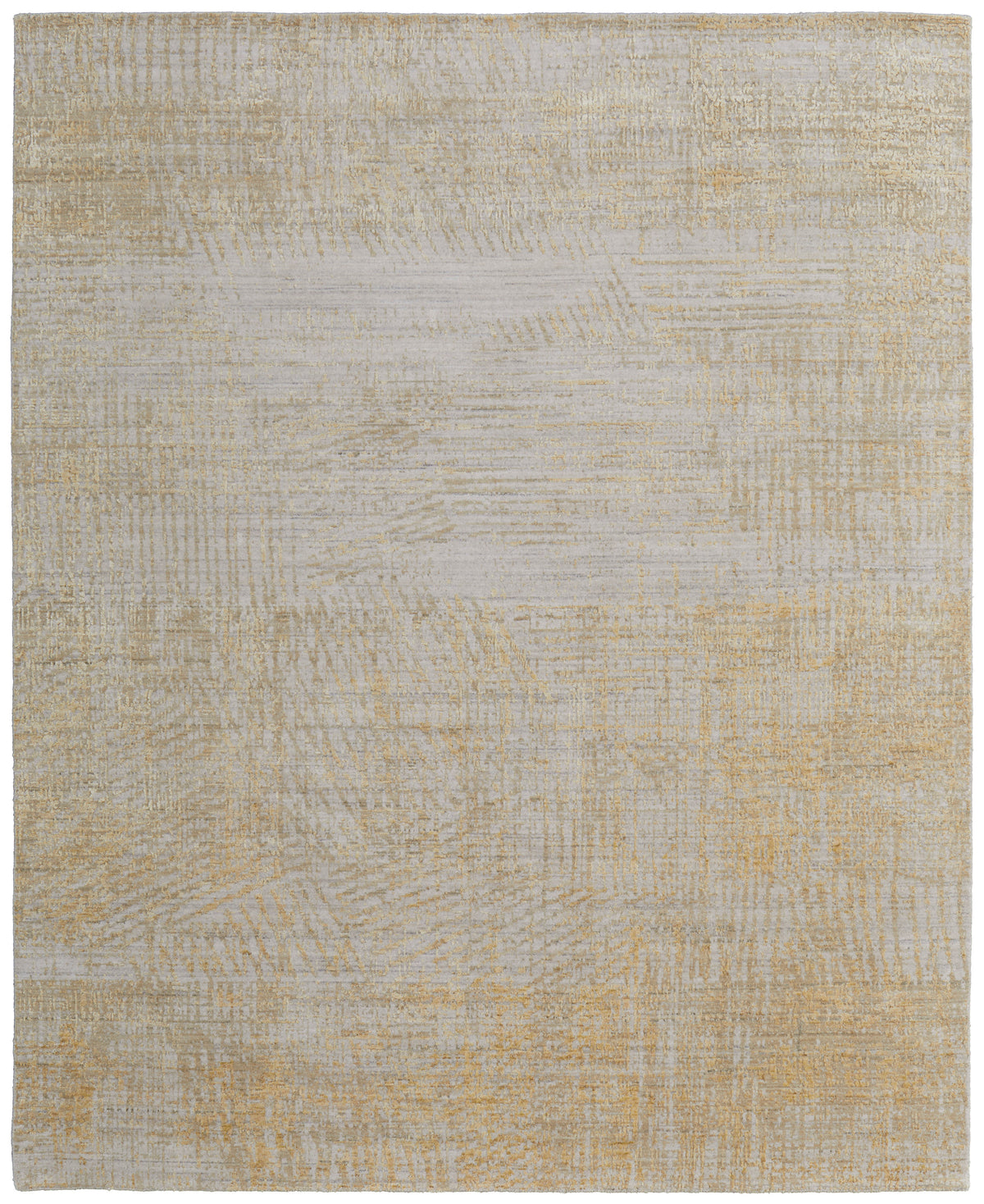 Eastfield Modern Abstract Yellow/Ivory/Gold 69FR - Feizy Rug