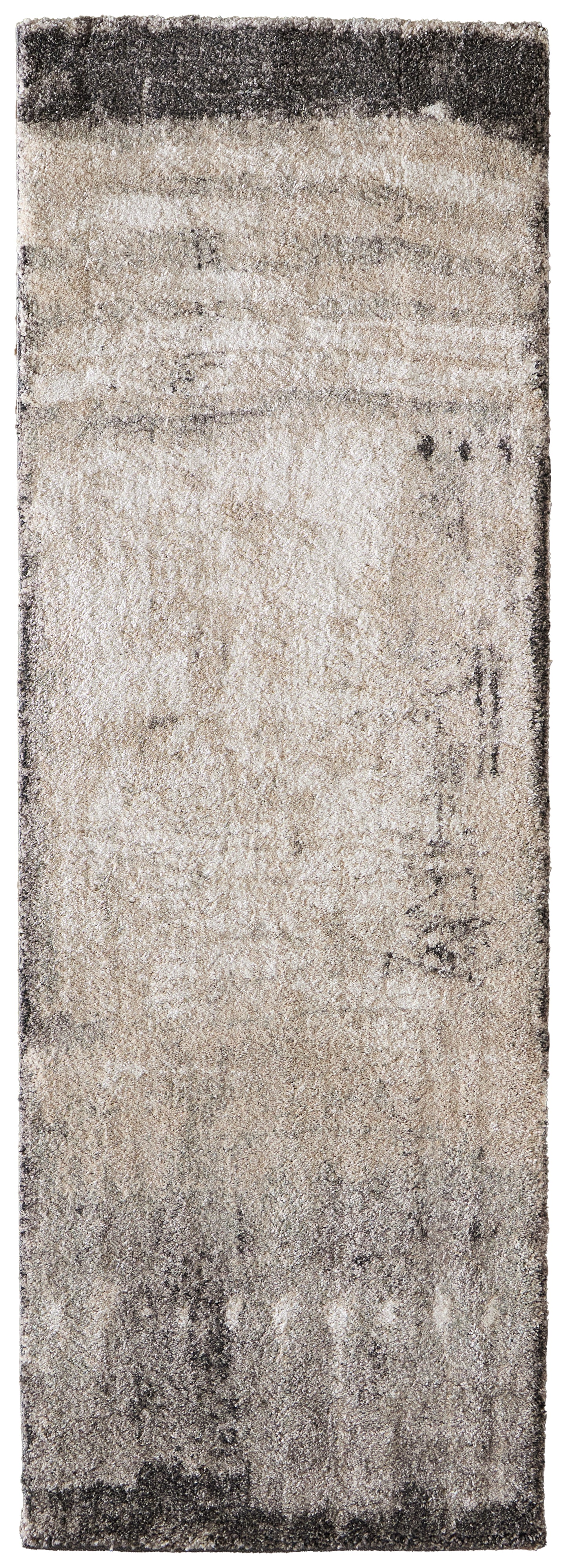 Skyview Modern/Industrial Gray/Ivory/Taupe Runner  Feizy Rugs Small Parcel,Feizy Rugs,Skyview,Gray/Ivory/Taupe,2'6" x 7'3",Runner,Polypropylene,Modern/Industrial,Turkey