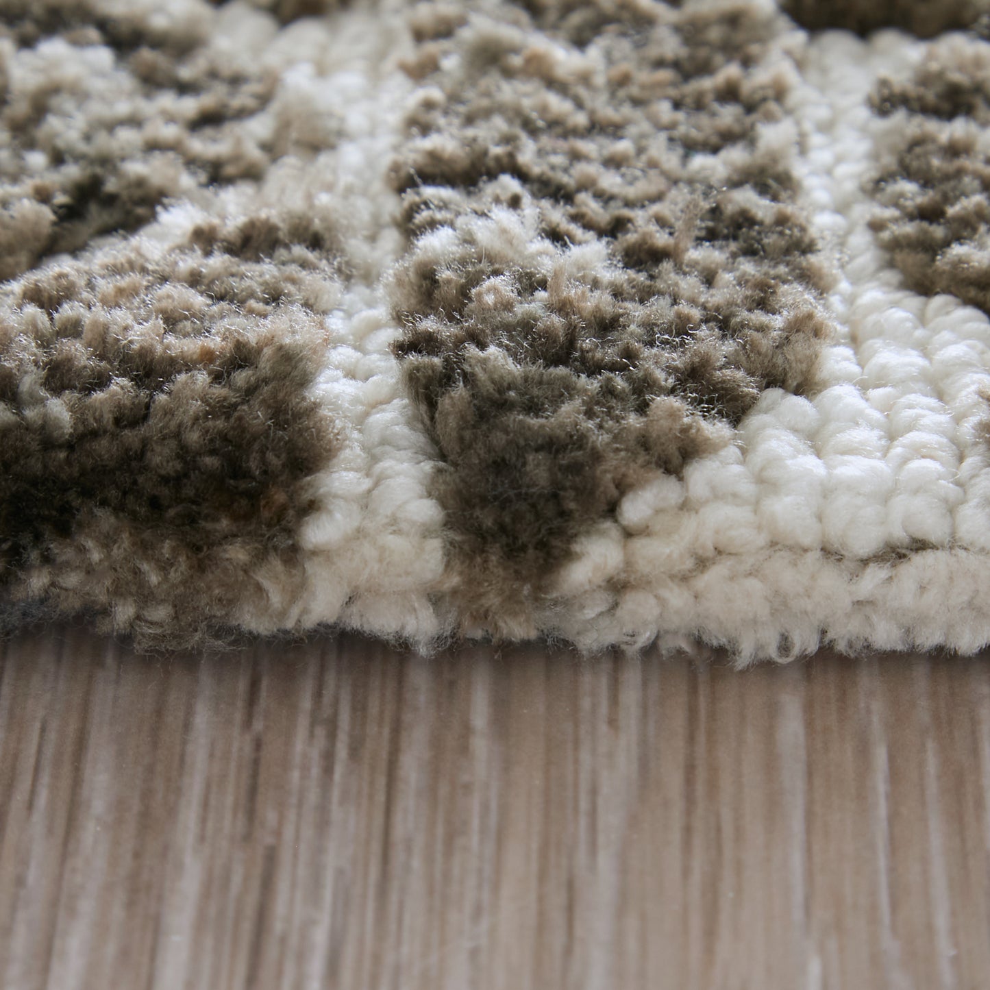 Colton Modern/Cabin & Lodge/Global Southwestern/Geometric Brown/Taupe/Ivory - Feizy Rug
