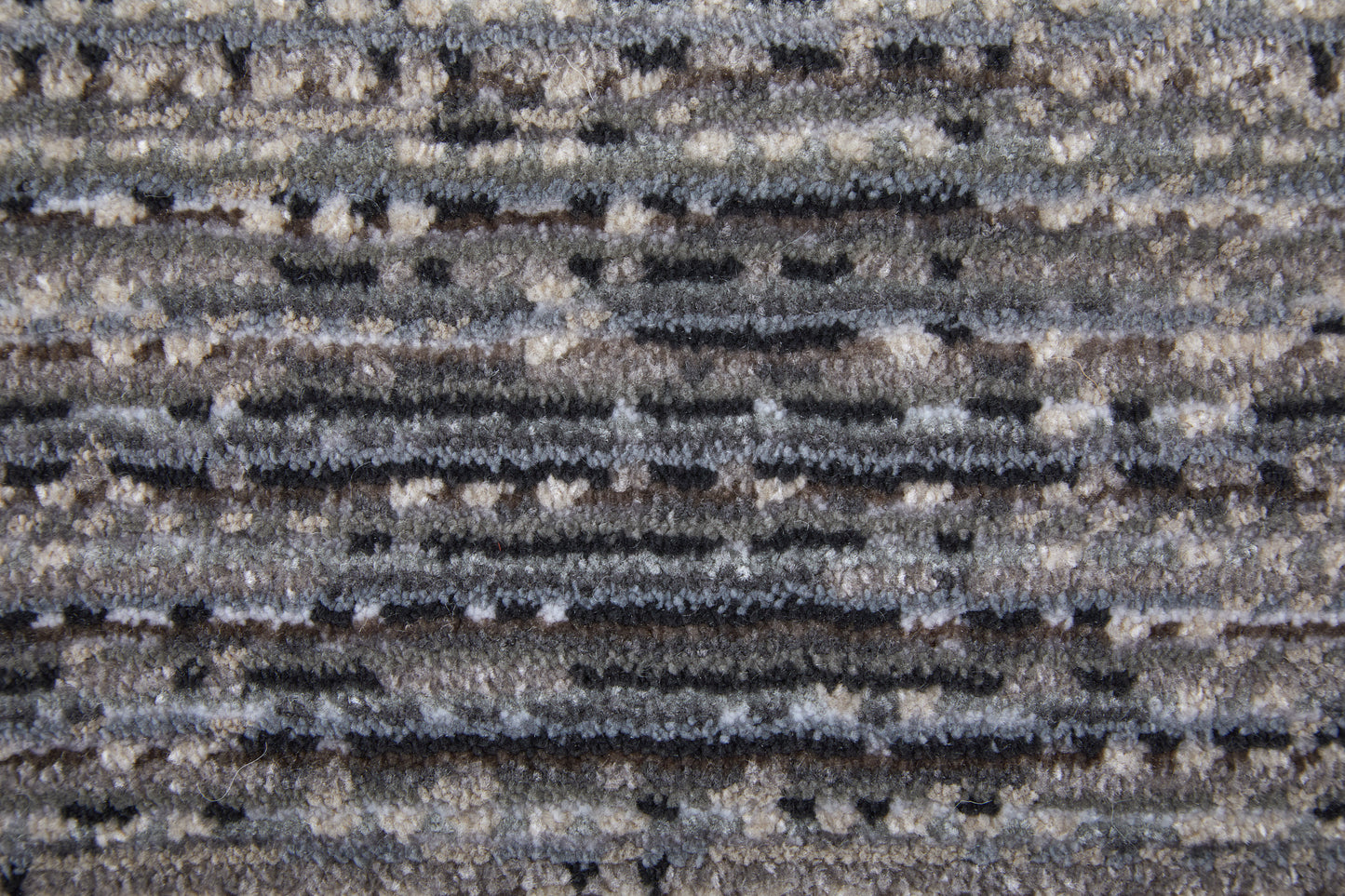 Deja Modern/Casual Solid Gray/Ivory/Taupe - Feizy Rug