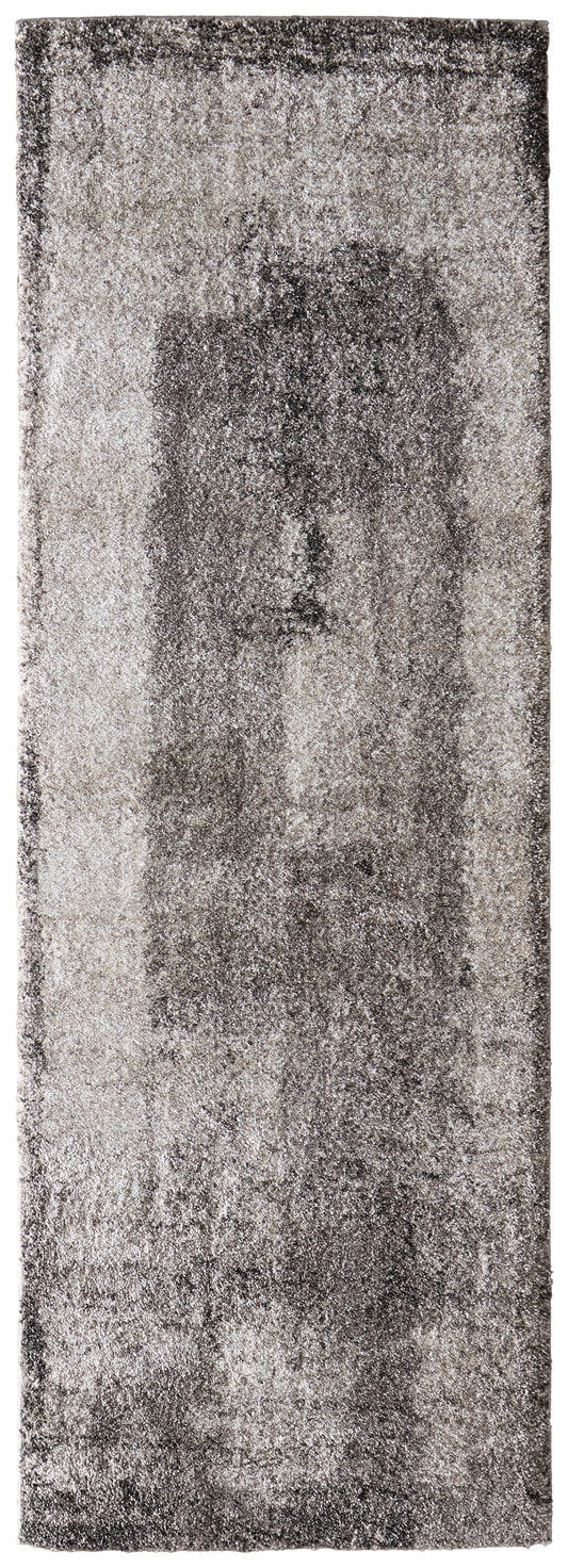 Skyview Modern/Industrial/Casual Gray/Black/Taupe Runner  Feizy Rugs Small Parcel,Feizy Rugs,Skyview,Gray/Black/Taupe,2'6" x 7'3",Runner,Polypropylene,Modern/Industrial/Casual,Turkey