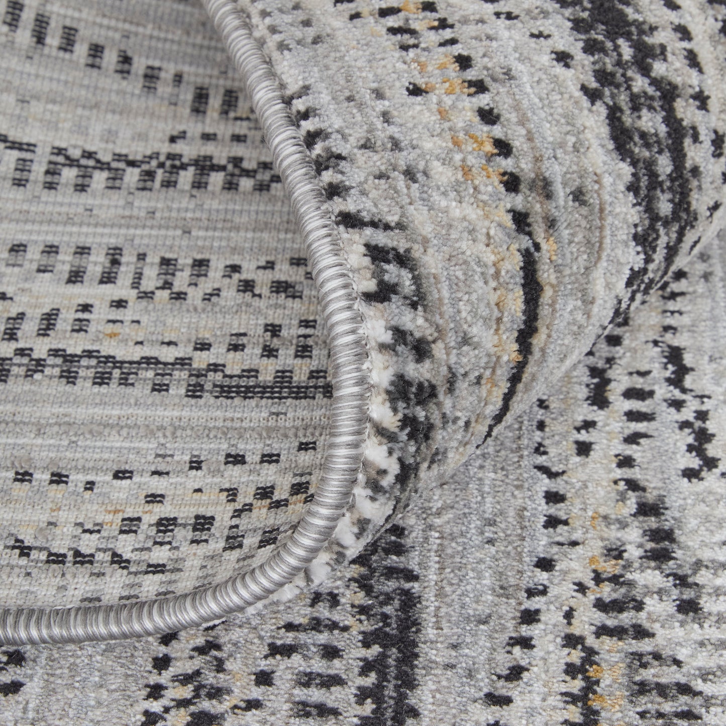 Sonora Modern/Casual/Industrial Gray/Ivory/Tan Runner  Feizy Rugs Small Parcel,Feizy Rugs,Sonora,Gray/Ivory/Tan,2'6" x 7'3",Runner,Polypropylene/Polyester/Viscose,Modern/Casual/Industrial,Turkey