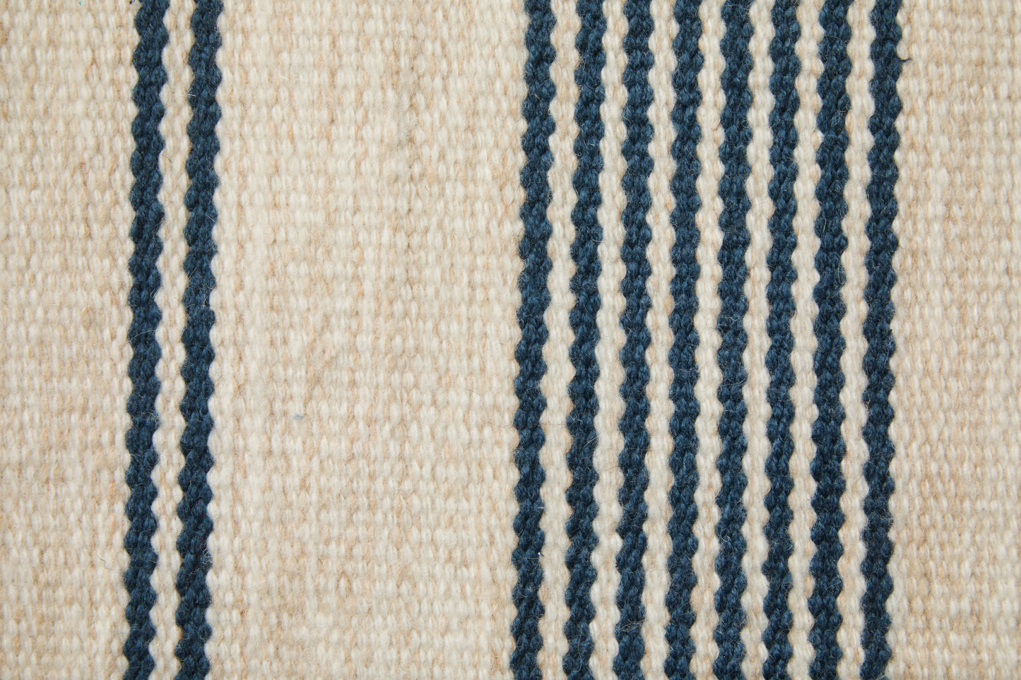 Duprine Transitional/Casual/Nautical & Coastal Stripes/Geometric White/Ivory/Blue - Feizy Rug