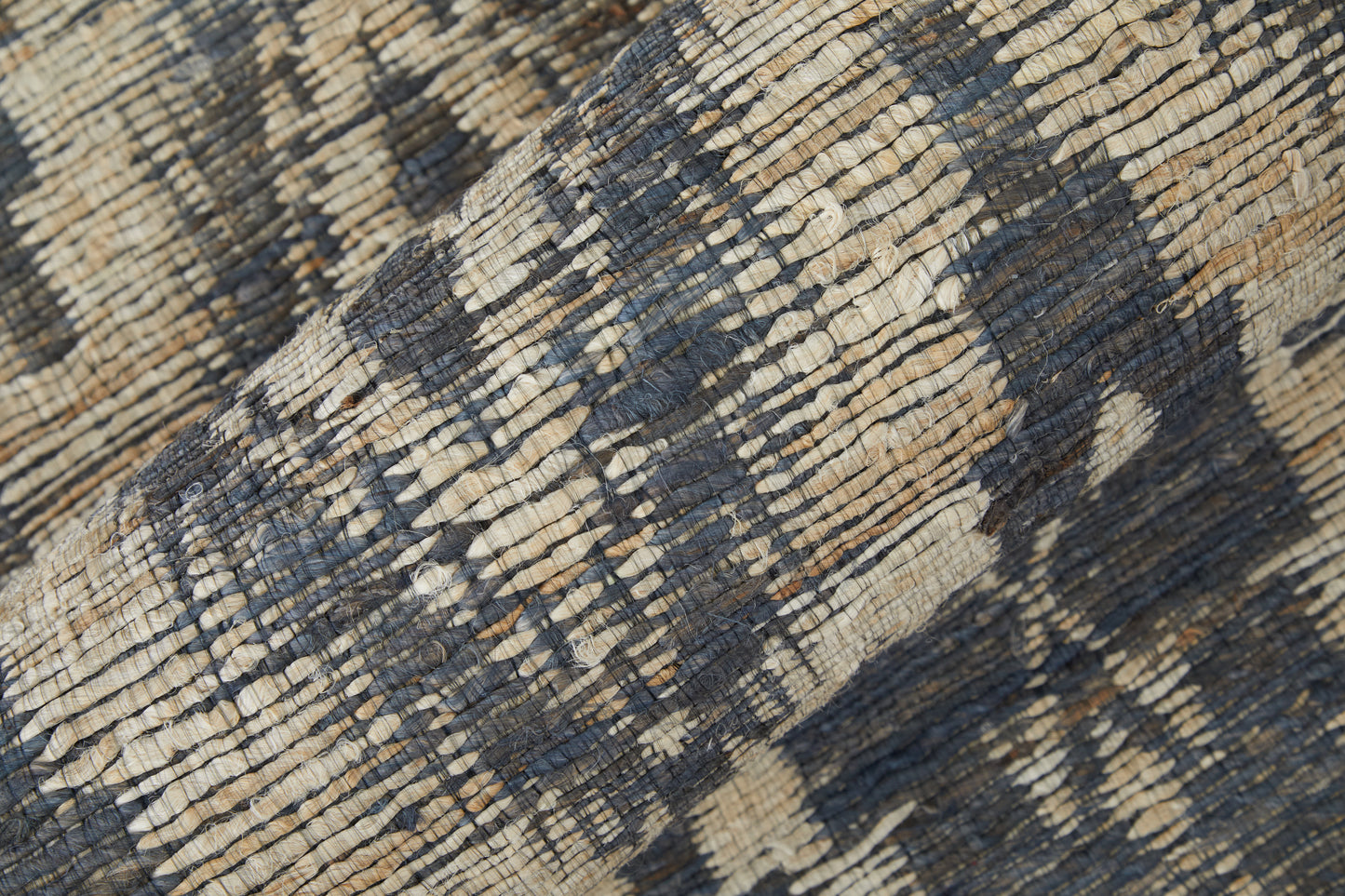 Lilliana Transitional/Bohemian & Eclectic/Farmhouse Geometric/Diamond/Ikat Gray/Tan - Feizy Rug