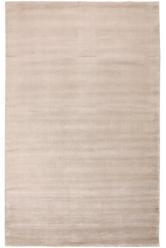 Batisse Modern/Luxury & Glam Solid Ivory/Taupe - Feizy Rug