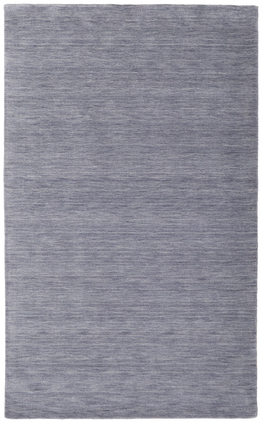 Luna Modern/Casual Gray/Blue Area Rug