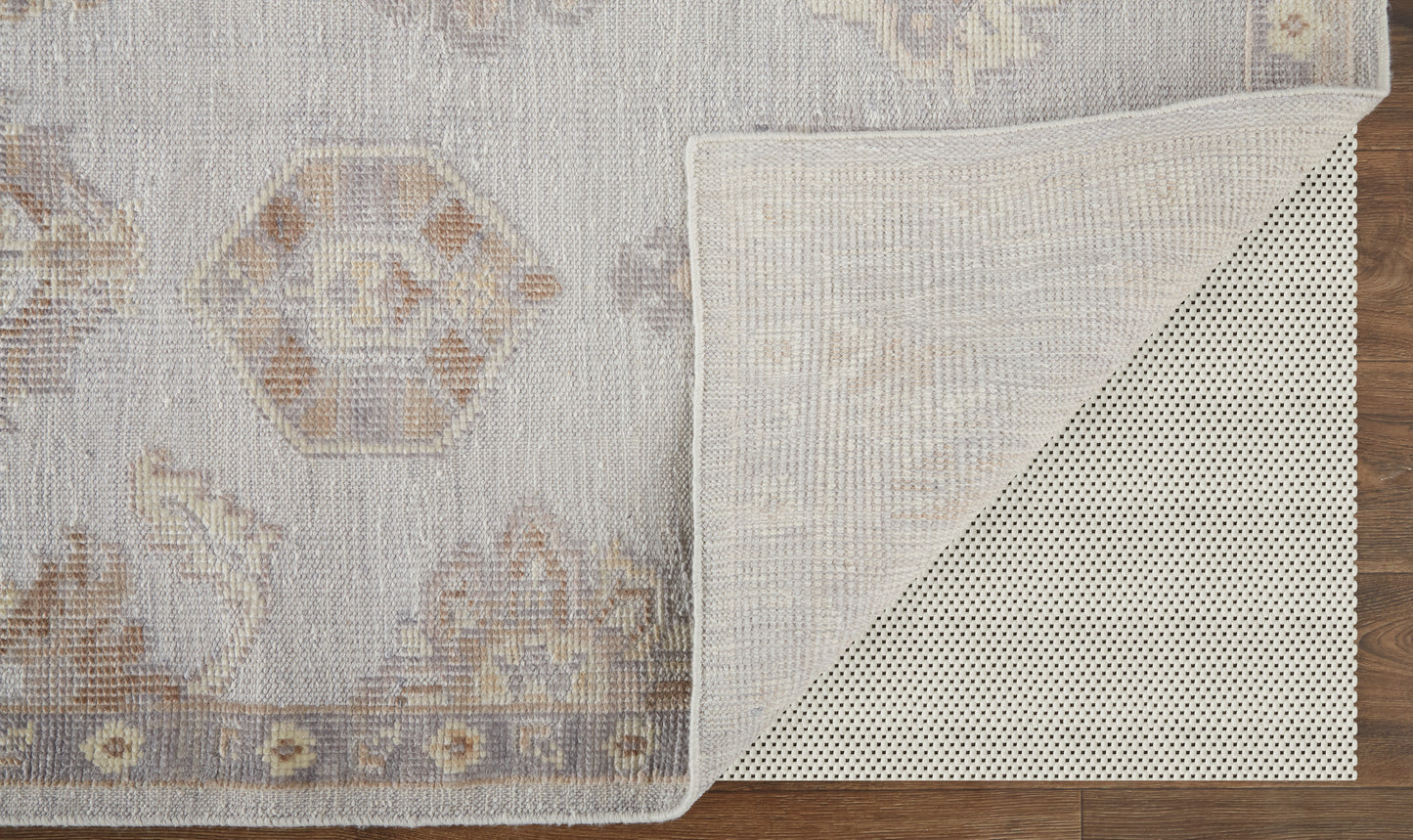 Wendover Transitional/Vintage Oriental Ivory/Silver/Tan - Feizy Rug