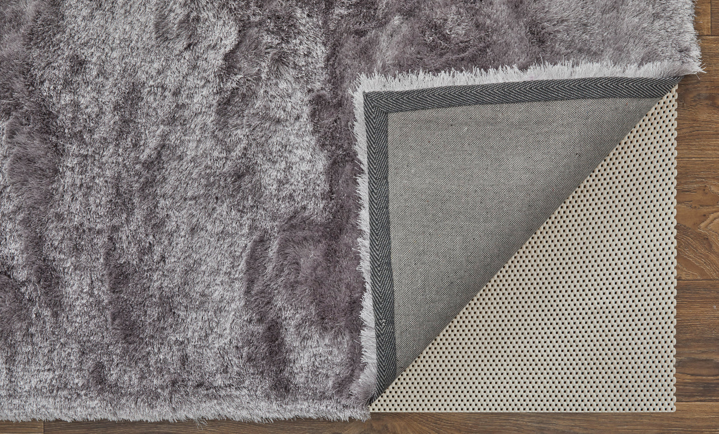 Indochine Modern/Luxury & Glam/Casual Solid Purple - Feizy Rug