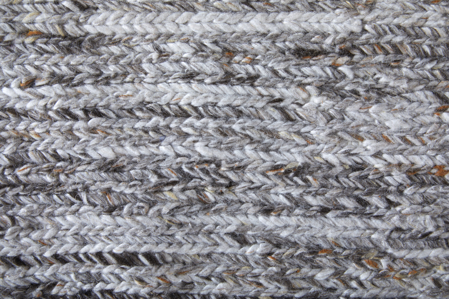 Finley Modern/Casual Solid/Distressed Gray/Brown - Feizy Rug