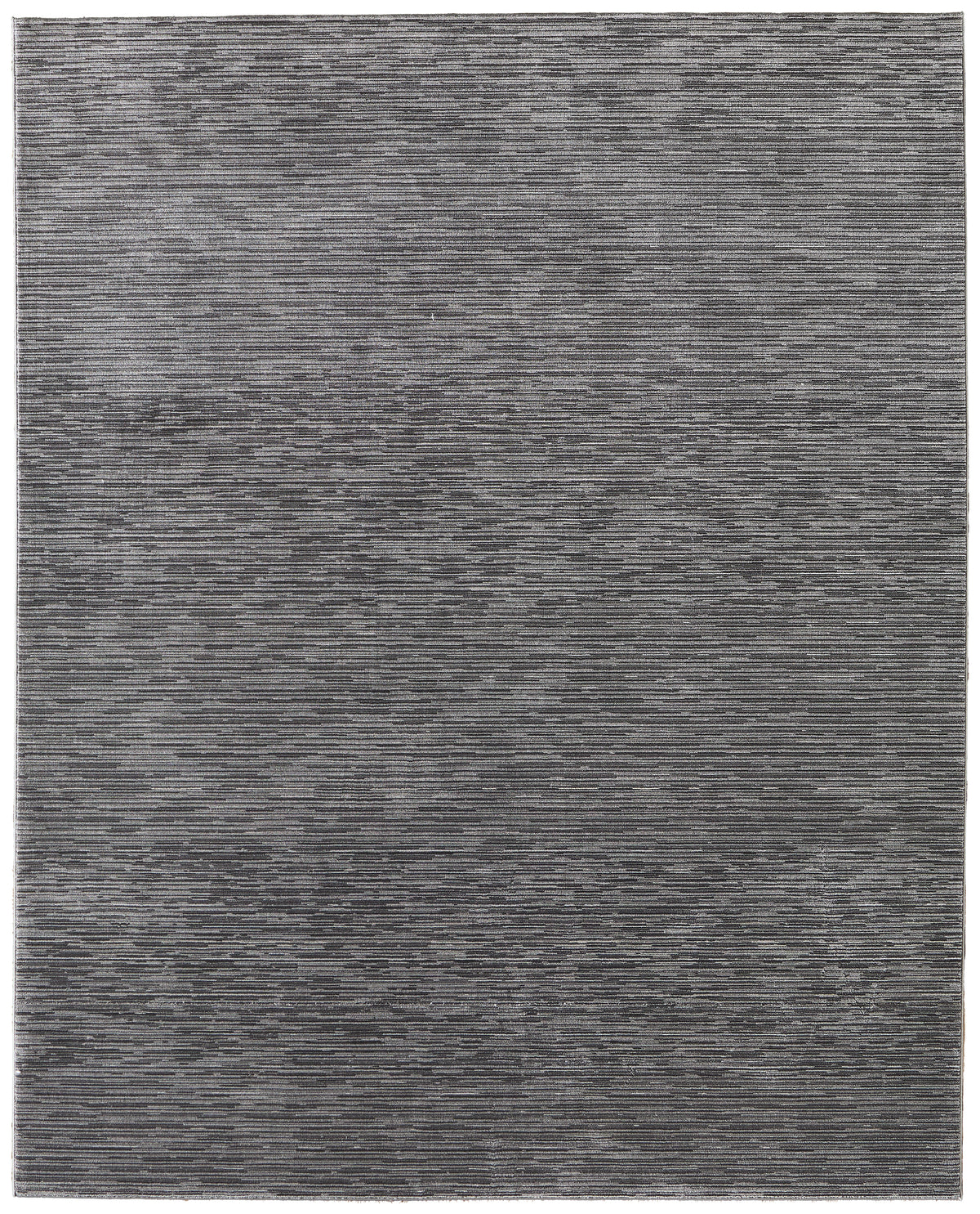 Priestley Modern Solid/Stripes Gray - Feizy Rug