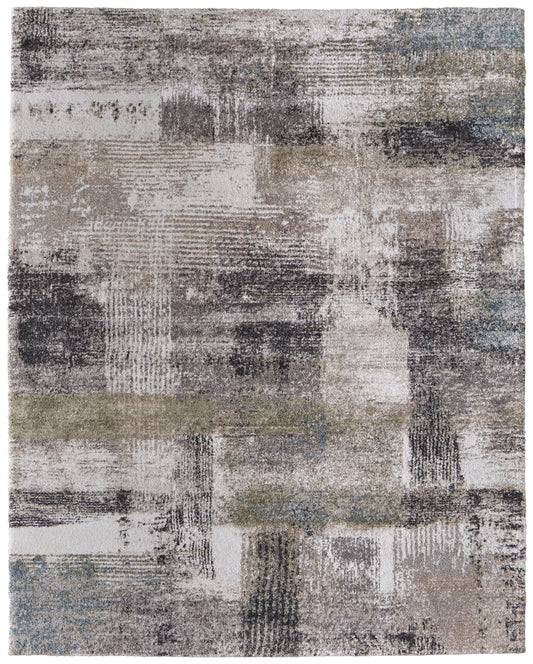 Skyview Modern/Industrial/Casual Gray/Taupe/Ivory Accent Rug  Feizy Rugs Small Parcel,Feizy Rugs,Skyview,Gray/Taupe/Ivory,1'8" x 2'10",Accent Rug,Polypropylene,Modern/Industrial/Casual,Turkey
