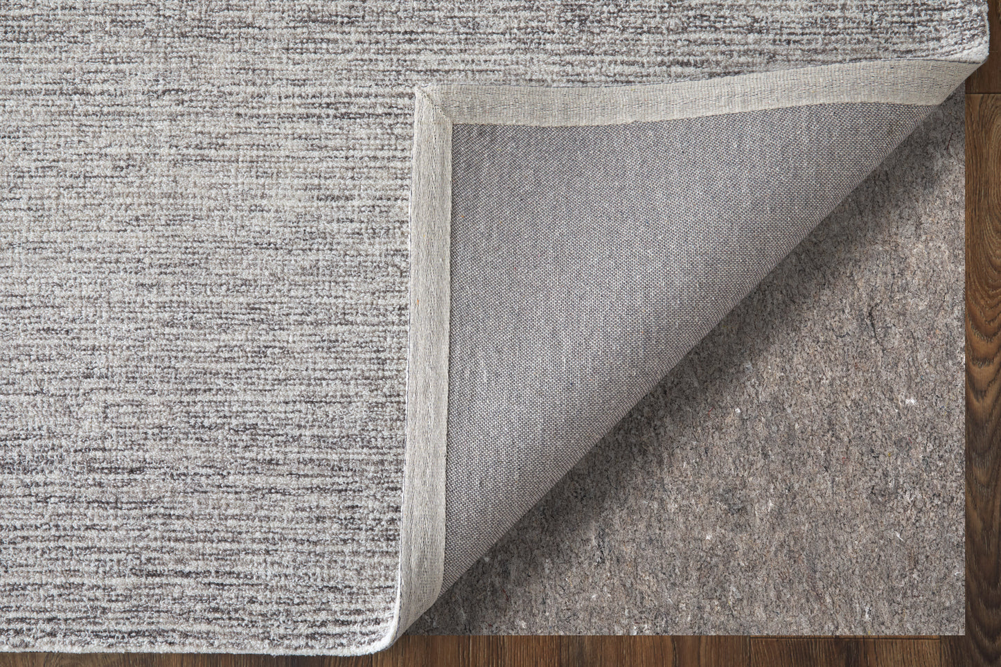 Freemont Modern/Industrial Distressed/Solid Gray - Feizy Rug