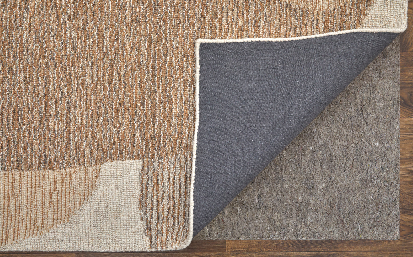 Pollock Modern/Casual/Bohemian & Eclectic Watercolor/Abstract Brown/Tan/Ivory - Feizy Rug