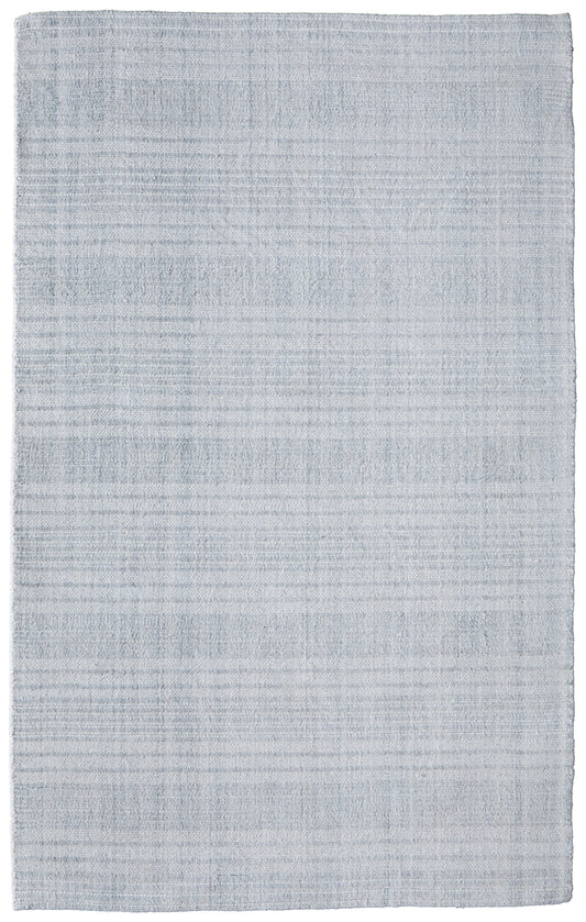 Highview Modern/Casual Ivory/Blue Accent Rug