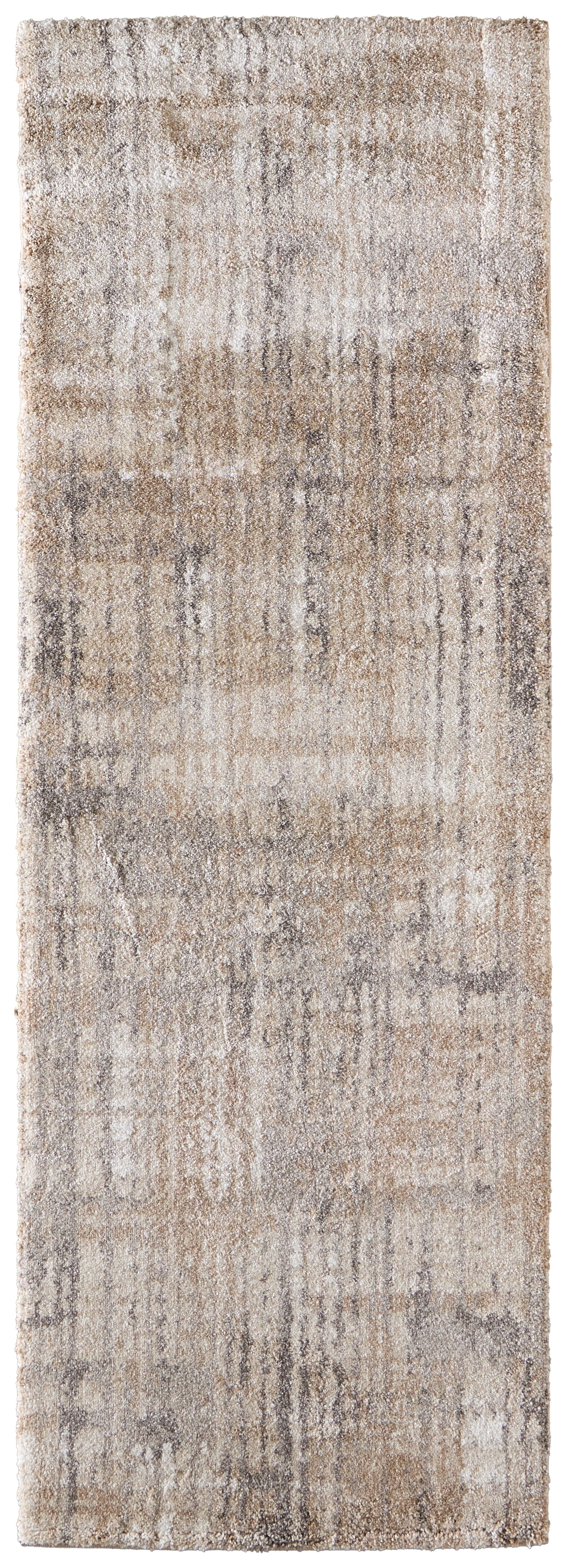 Skyview Modern/Industrial/Rustic Brown/Tan/Ivory Runner  Feizy Rugs Small Parcel,Feizy Rugs,Skyview,Brown/Tan/Ivory,2'6" x 7'3",Runner,Polypropylene,Modern/Industrial/Rustic,Turkey