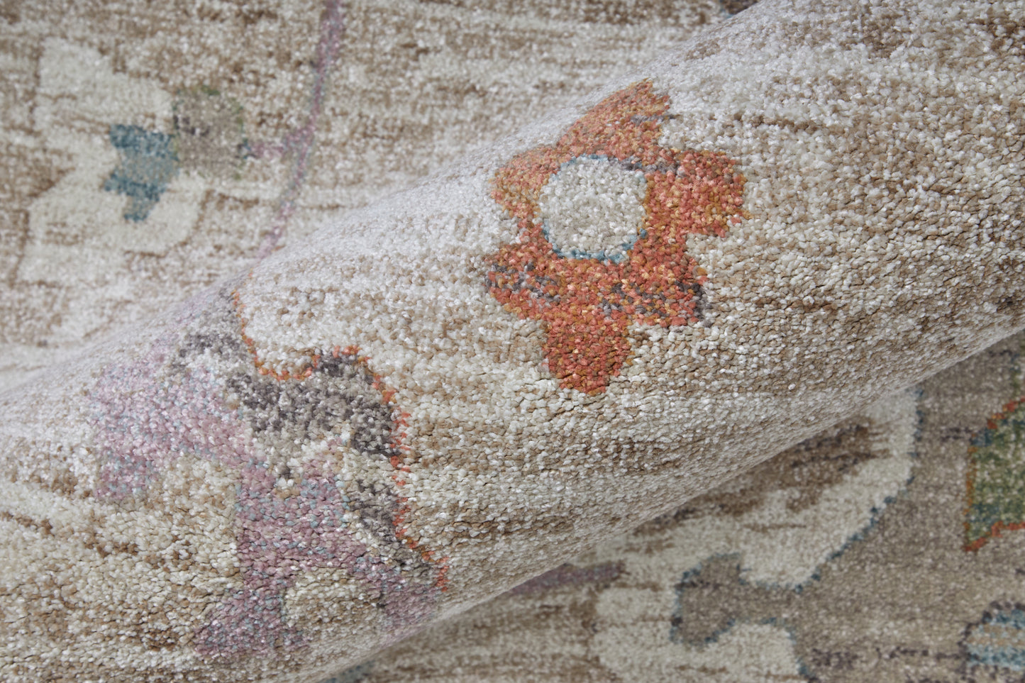 Dartmouth Transitional/Bohemian & Eclectic Tan/Brown/Blue Accent Rug  Feizy Rugs Small Parcel,Feizy Rugs,Dartmouth,Tan/Brown/Blue,1'8" x 2'10",Accent Rug,Polypropylene,Transitional/Bohemian & Eclectic,Turkey