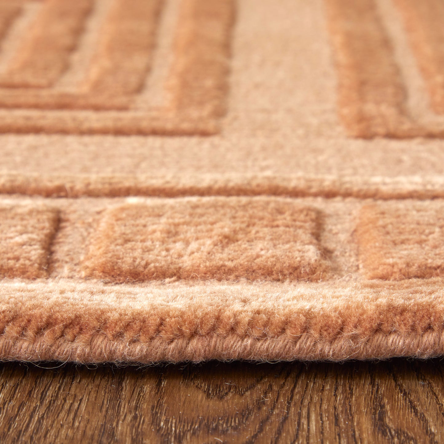 Channels Modern/Global Geometric Tan/Gold - Feizy Rug