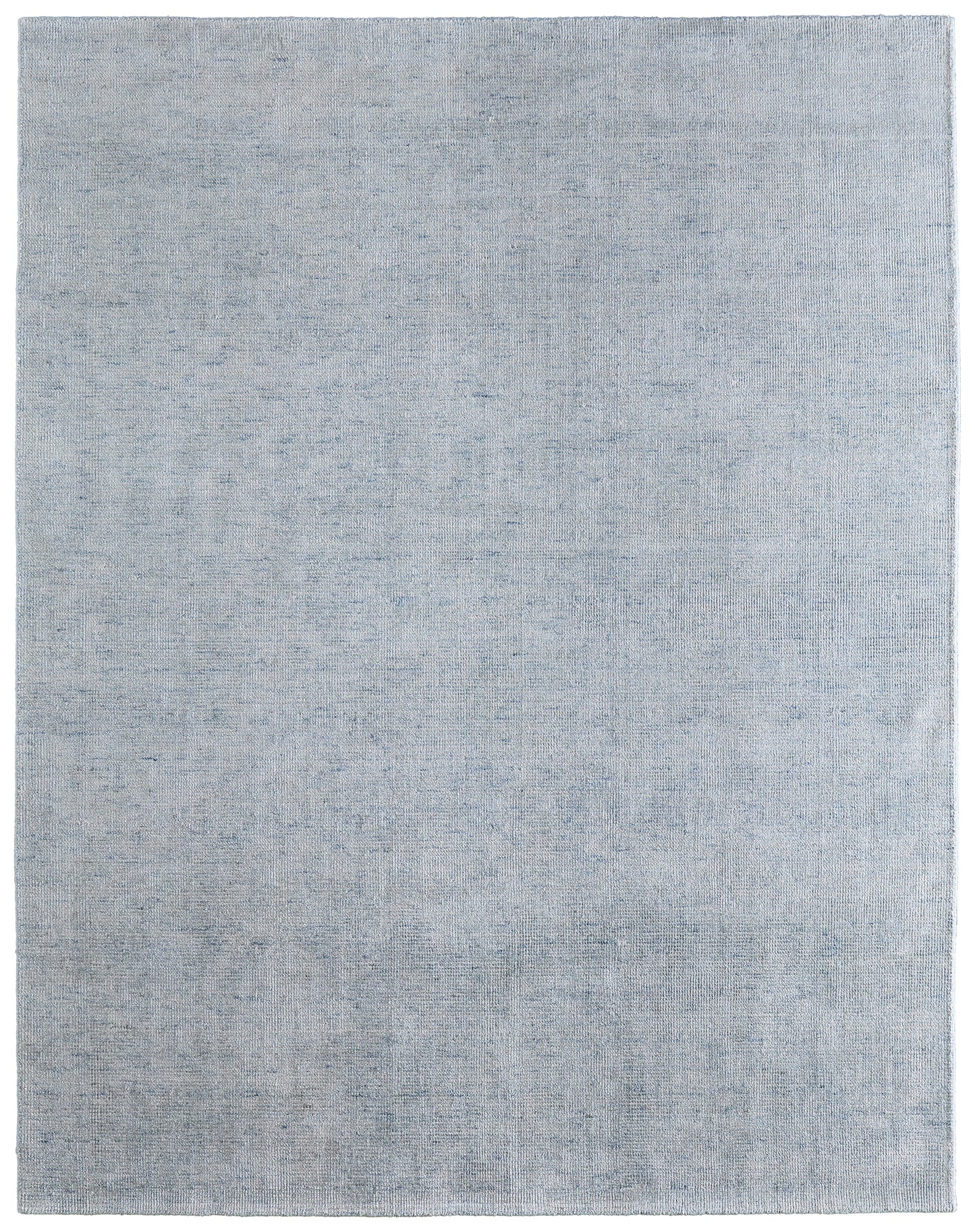 Fleetwood Modern/Casual Solid Gray/Ivory - Feizy Rug
