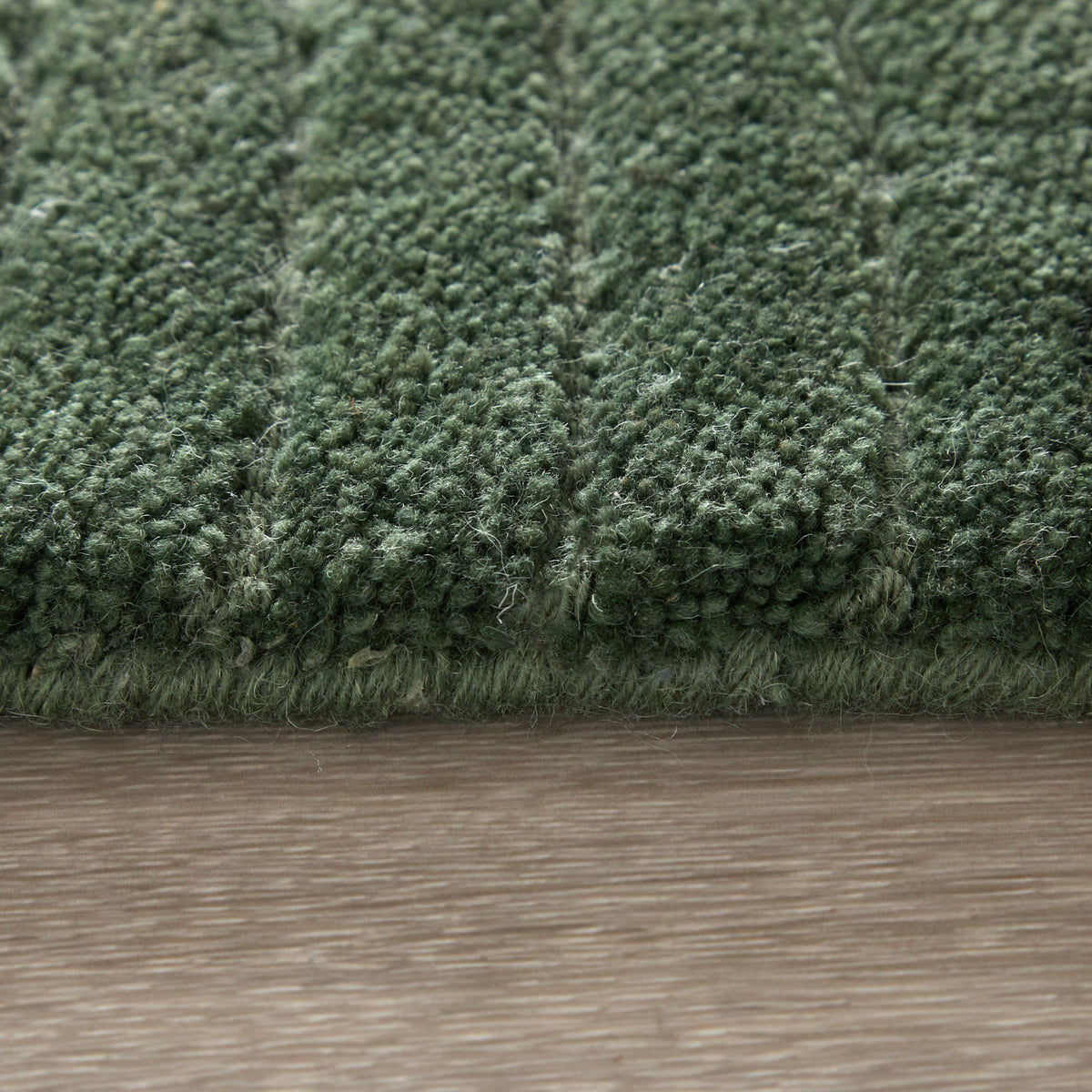 Cornerstone Modern/Casual Solid/Stripes Green - Feizy Rug