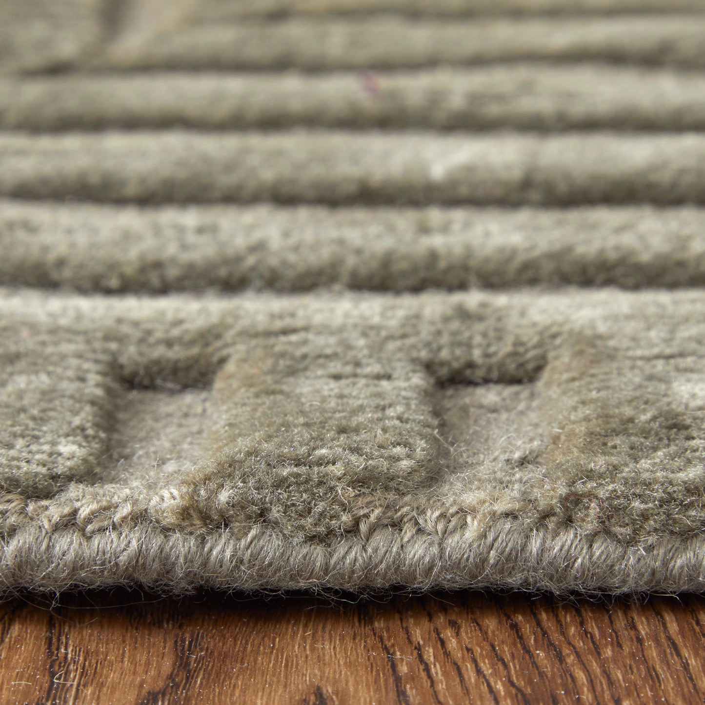 Channels Modern/Global Geometric Green/Taupe/Blue - Feizy Rug