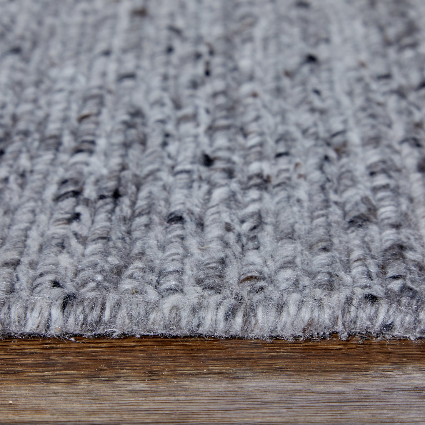 Finley Modern/Casual Solid/Distressed Gray/Ivory - Feizy Rug