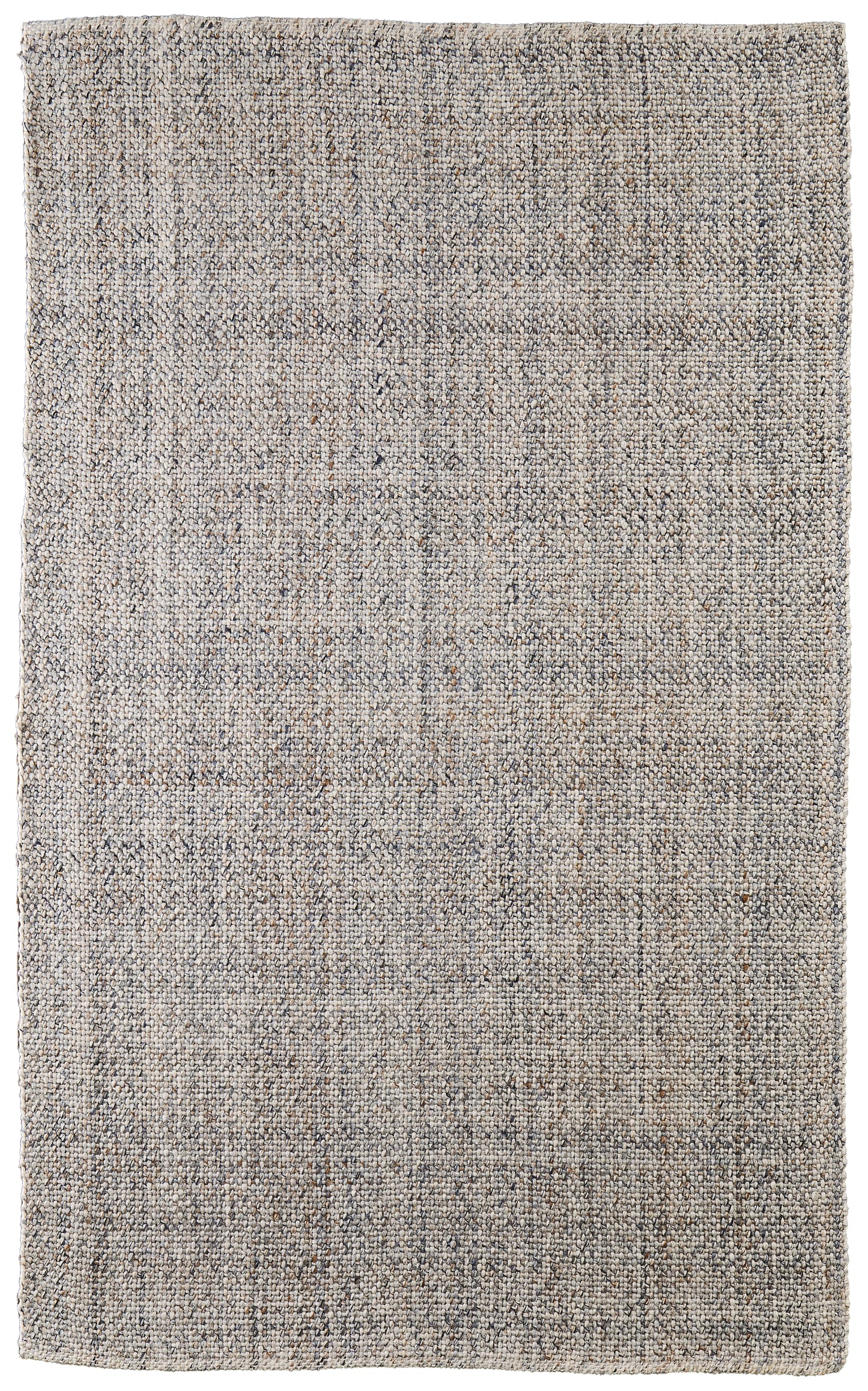 Naples Transitional/Casual/Nautical & Coastal Solid/Stripes Ivory/Tan/Gray - Feizy Rug