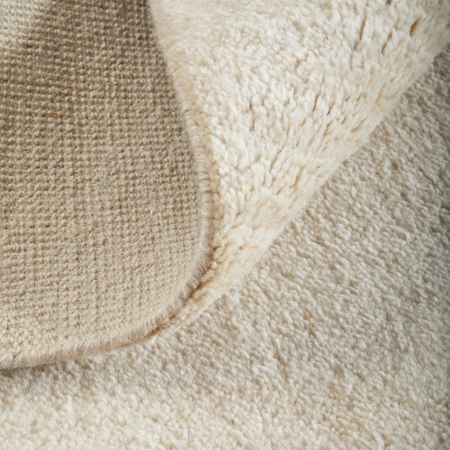 Agape Modern/Bohemian & Eclectic Abstract/Geometric Ivory/Brown - Feizy Rug