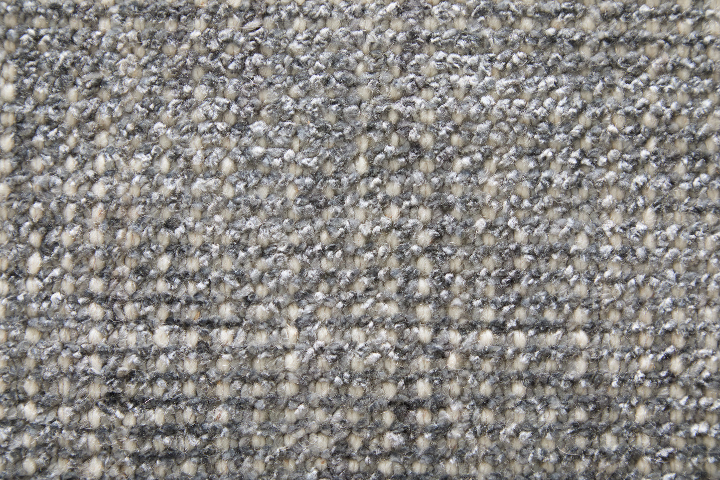 Fleetwood Modern/Casual Solid Gray/Black - Feizy Rug