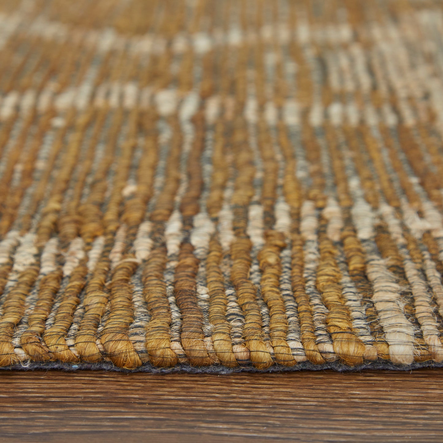 Lilliana Transitional/Bohemian & Eclectic/Casual Geometric/Ikat/Damask Tan/Ivory/Gold - Feizy Rug