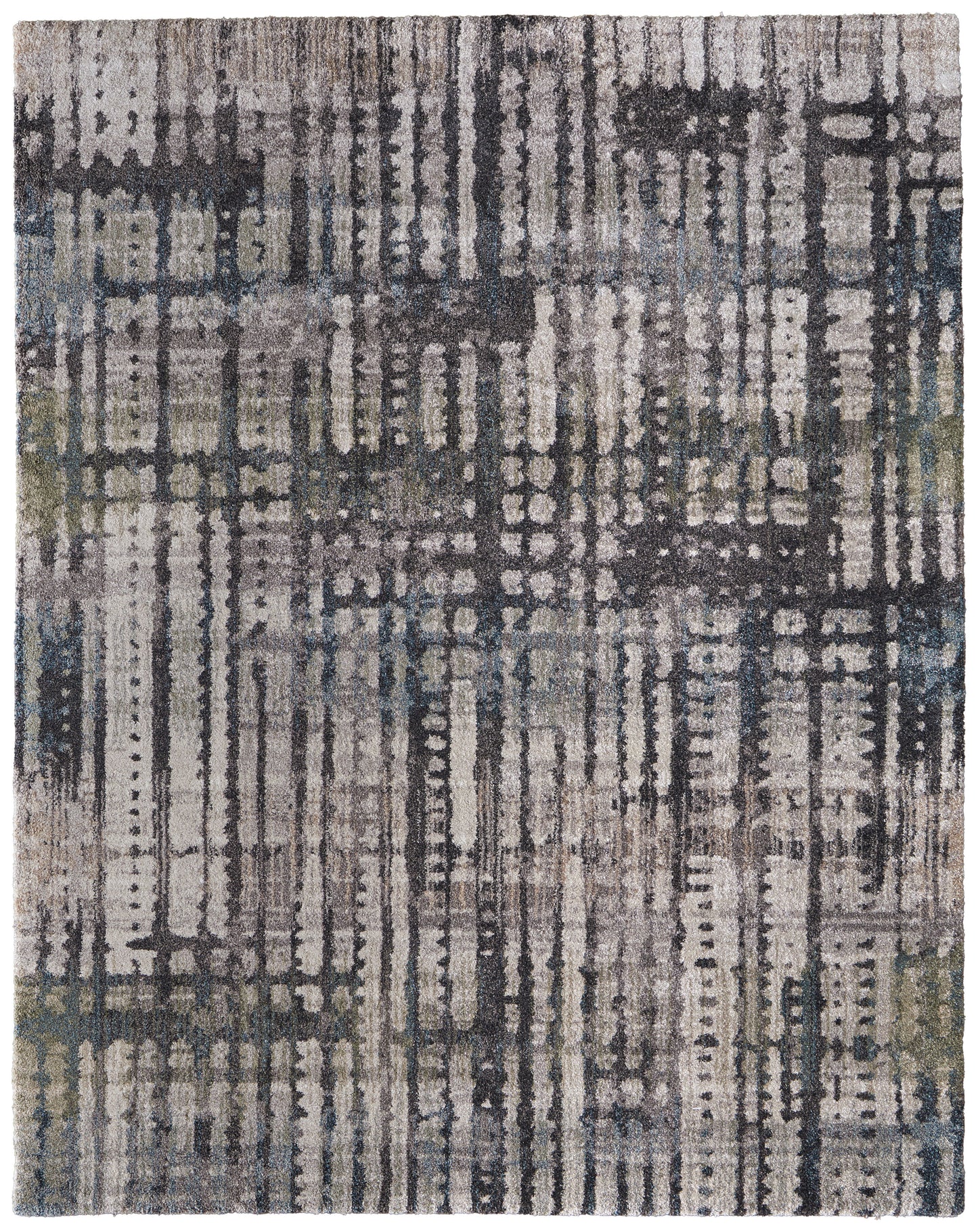 Skyview Modern/Industrial/Rustic Gray/Black/Ivory Accent Rug  Feizy Rugs Small Parcel,Feizy Rugs,Skyview,Gray/Black/Ivory,1'8" x 2'10",Accent Rug,Polypropylene,Modern/Industrial/Rustic,Turkey