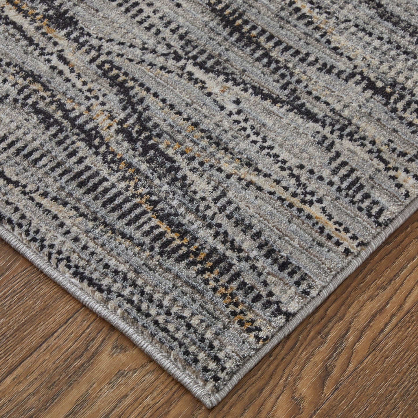 Sonora Modern/Casual/Industrial Gray/Ivory/Tan Runner  Feizy Rugs Small Parcel,Feizy Rugs,Sonora,Gray/Ivory/Tan,2'6" x 7'3",Runner,Polypropylene/Polyester/Viscose,Modern/Casual/Industrial,Turkey