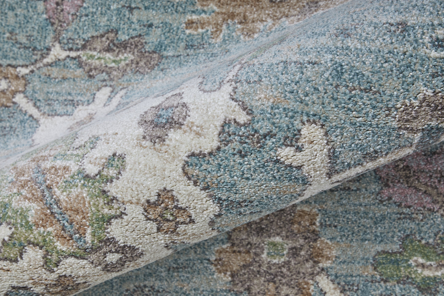 Dartmouth Transitional/Bohemian & Eclectic/Casual Blue/Ivory/Brown Accent Rug  Feizy Rugs Small Parcel,Feizy Rugs,Dartmouth,Blue/Ivory/Brown,1'8" x 2'10",Accent Rug,Polypropylene,Transitional/Bohemian & Eclectic/Casual,Turkey