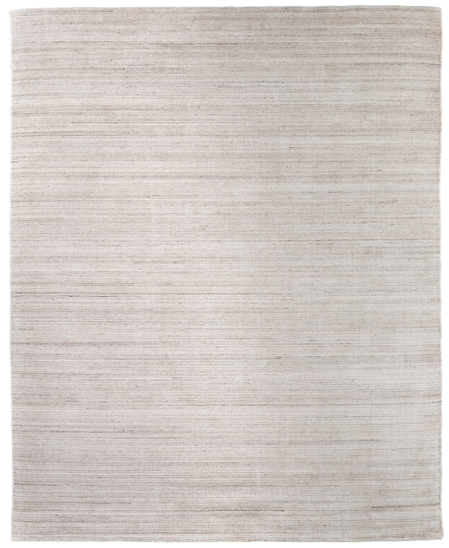 Lakewood Modern/Casual Solid/Distressed/Stripes Ivory/Tan - Feizy Rug
