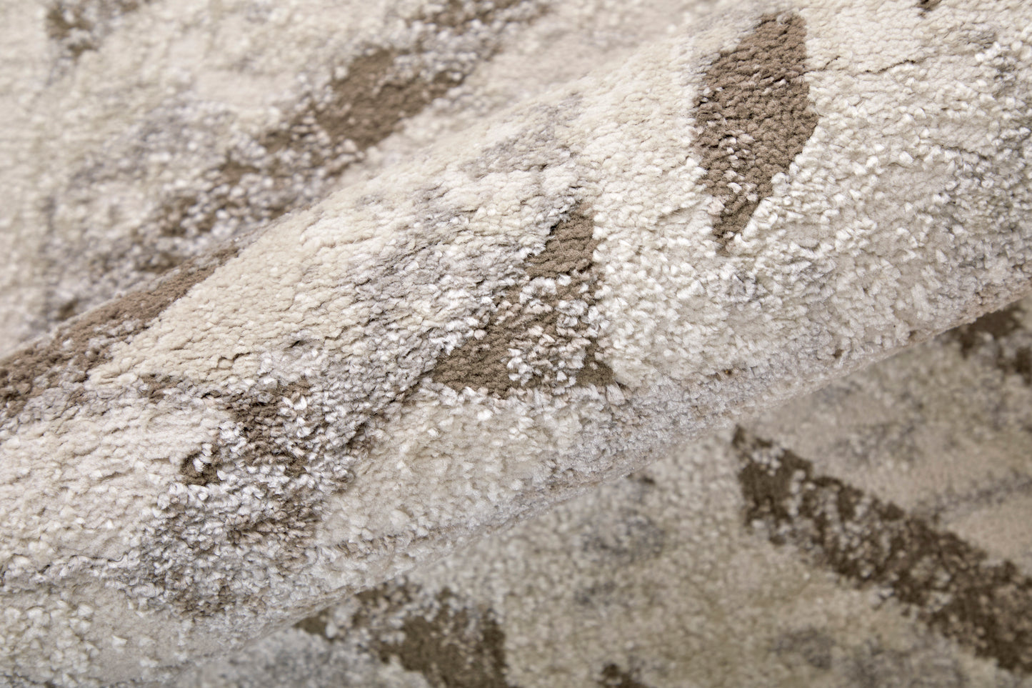 Vancouver Modern/Mid-Century Modern/Bohemian & Eclectic Ivory/Tan/Brown Area Rug