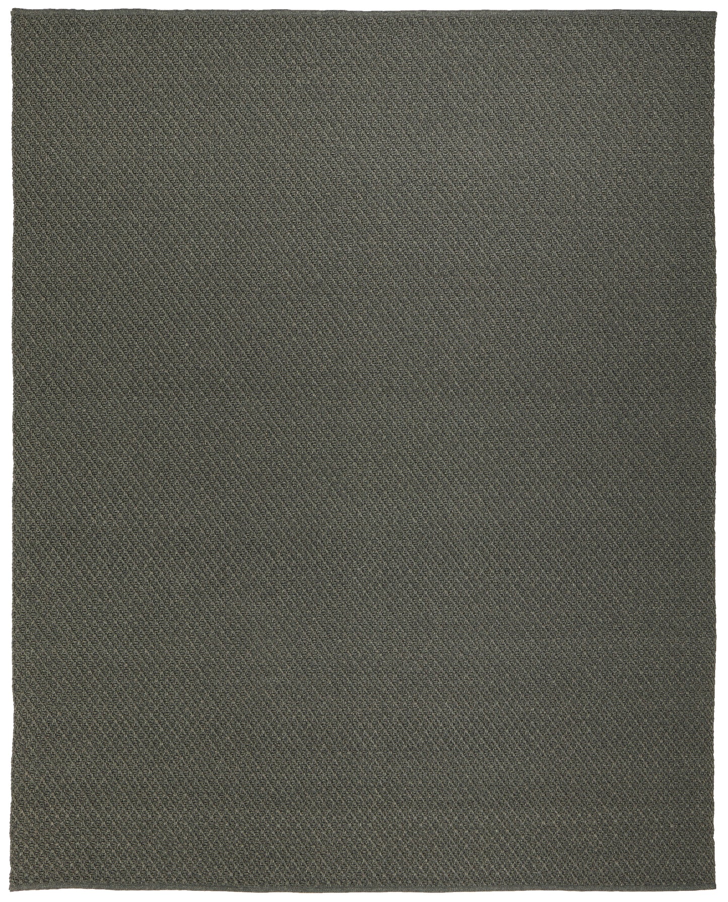 Tito Modern/Casual/Cottage Solid Green/Ivory - Feizy Rug