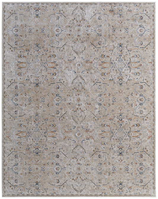 Pasha Transitional/Bohemian & Eclectic/Global Taupe/Ivory/Blue Accent Rug  Feizy Rugs Small Parcel,Feizy Rugs,Pasha,Taupe/Ivory/Blue,2' x 3',Accent Rug,Polyester,Transitional/Bohemian & Eclectic/Global,Turkey