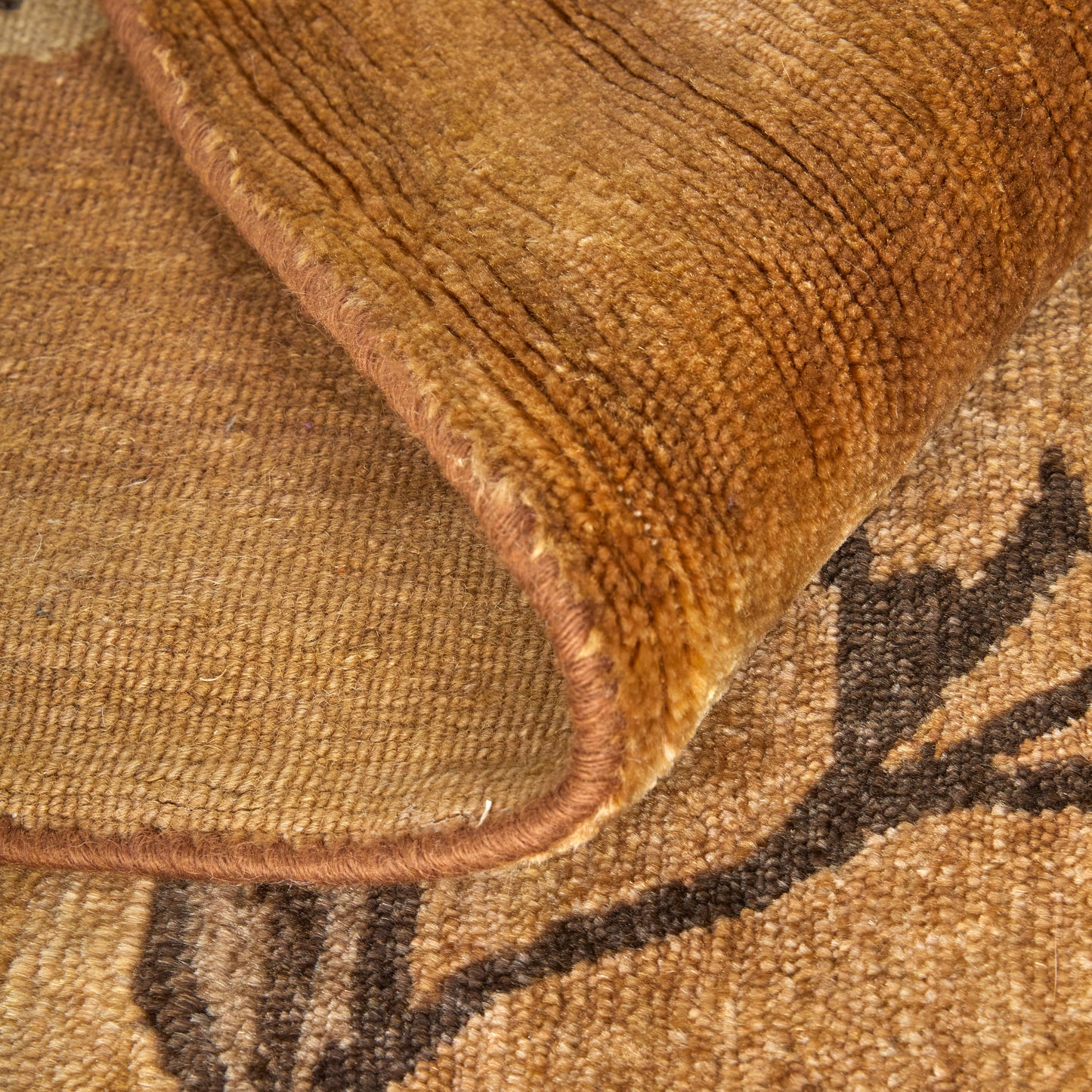 Cordonnet Transitional/Casual Floral & Botanical Brown/Orange - Feizy Rug