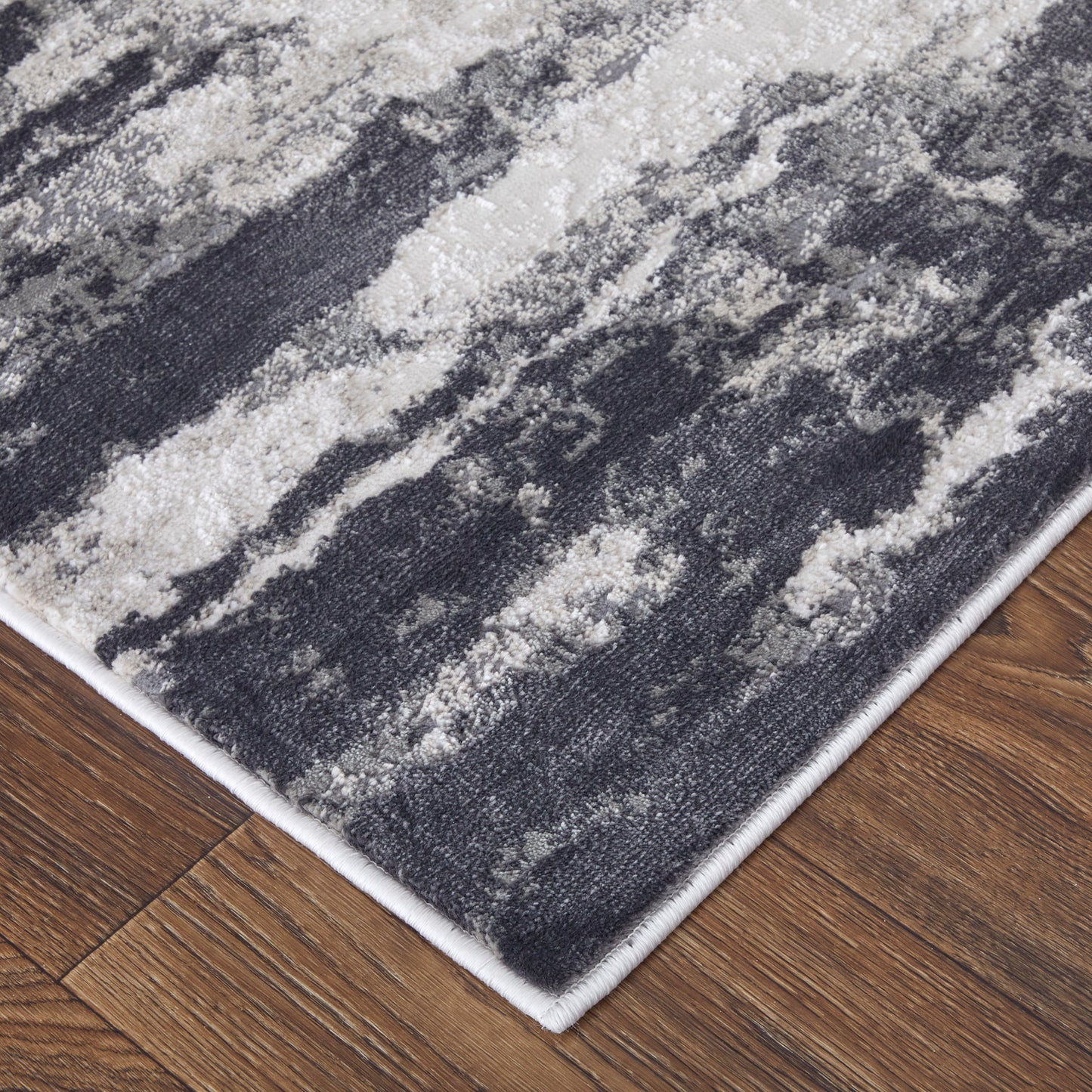 Prasad Modern/Bohemian & Eclectic/Industrial Ivory/Gray/Taupe Runner  Feizy Rugs Small Parcel,Feizy Rugs,Prasad,Ivory/Gray/Taupe,2'10" x 7'10",Runner,Polypropylene/Polyester,Modern/Bohemian & Eclectic/Industrial,Turkey