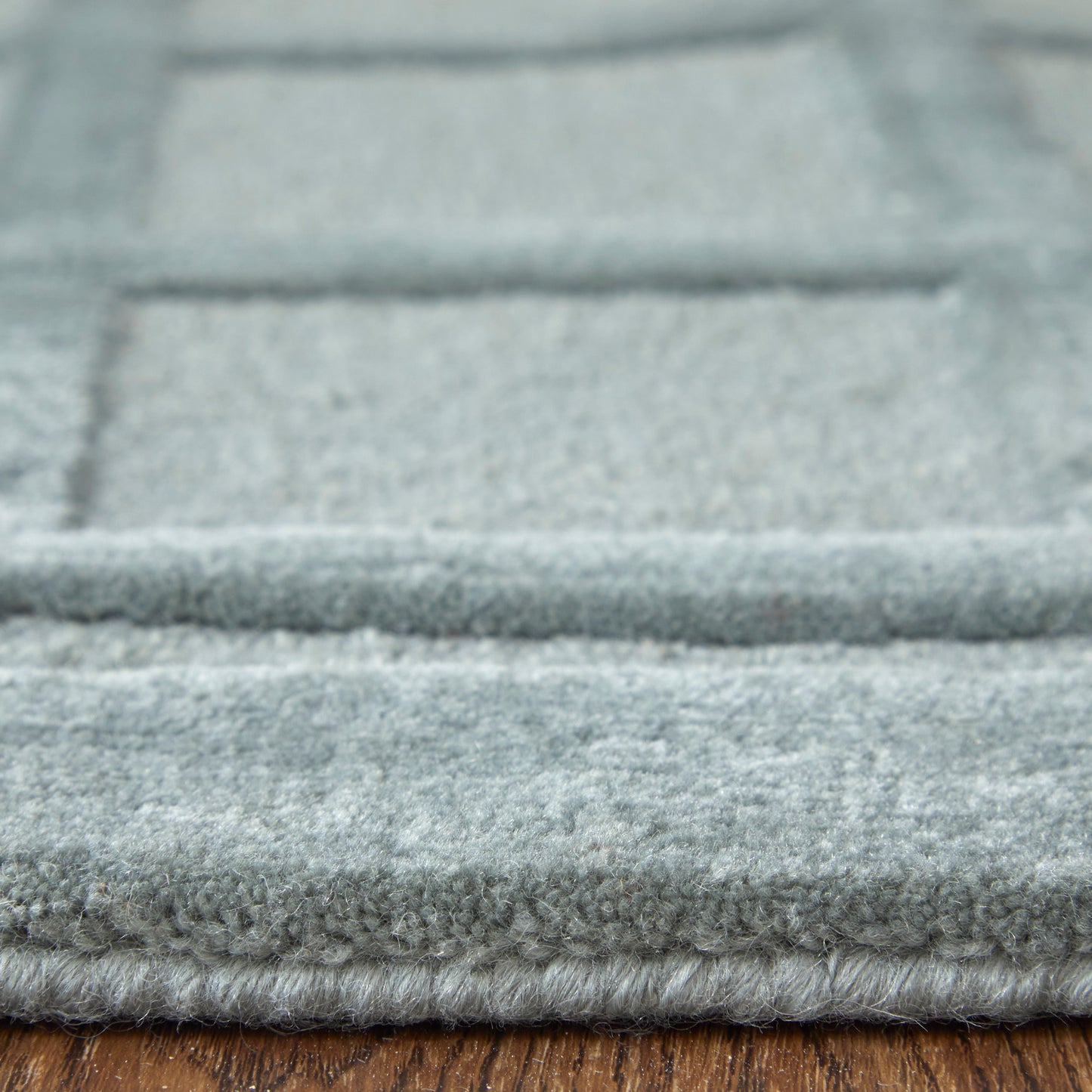 Channels Modern/Global Geometric Gray/Blue - Feizy Rug