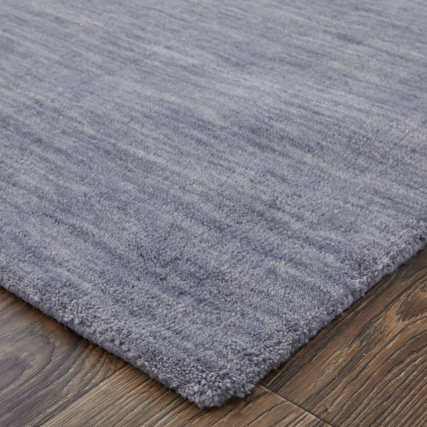 Luna Modern/Casual Gray/Blue Accent Rug