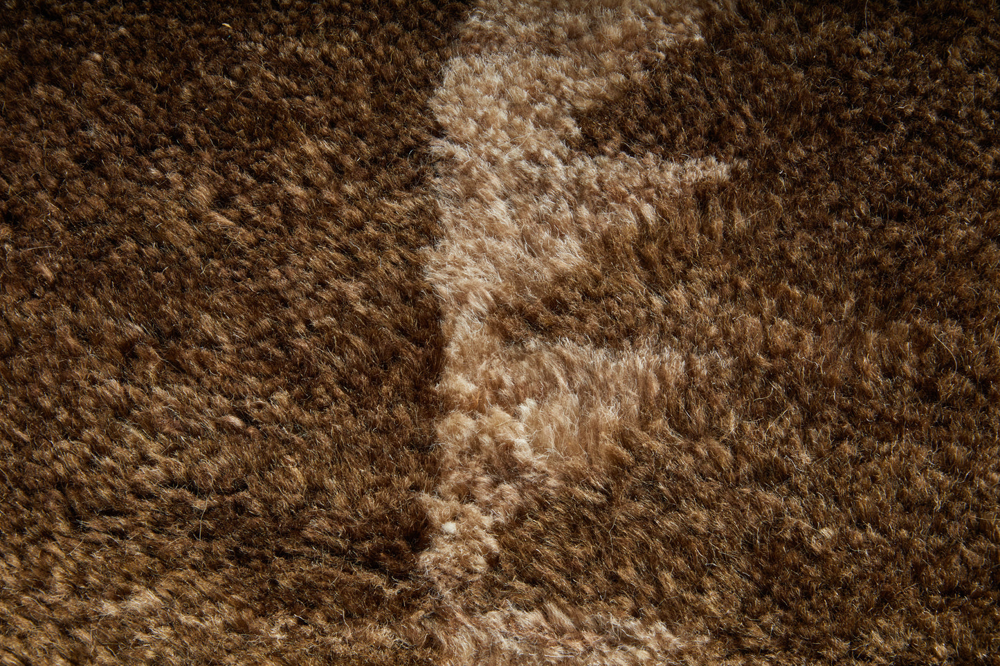 Agape Modern/Bohemian & Eclectic Abstract/Geometric/Distressed Brown/Ivory - Feizy Rug