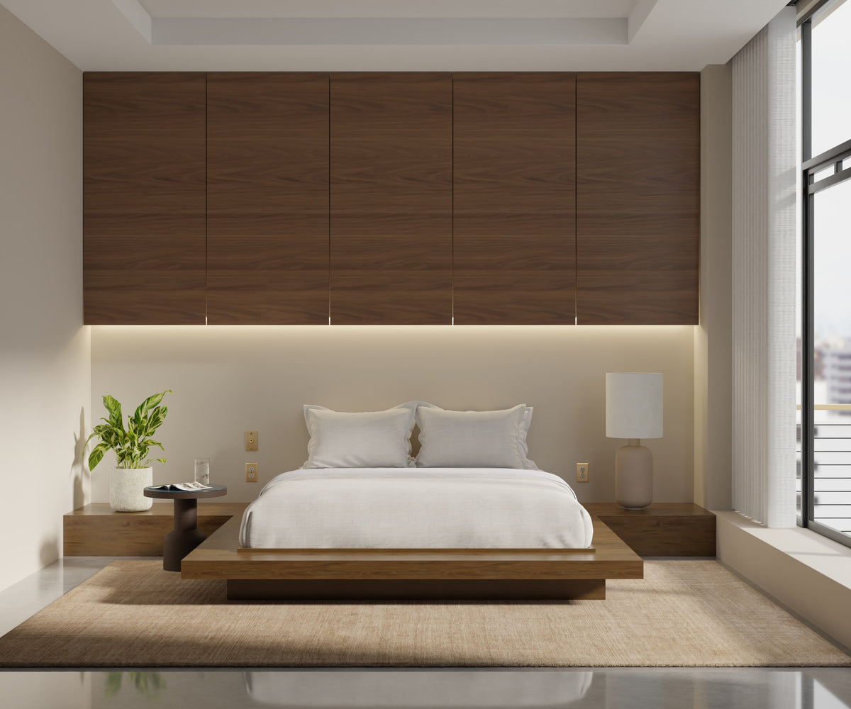 Luna Modern/Casual Solid Tan/Brown - Feizy Rug